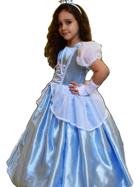 FANTASIA PRINCESA CINDERELA LONGO ARMADO INFANTIL