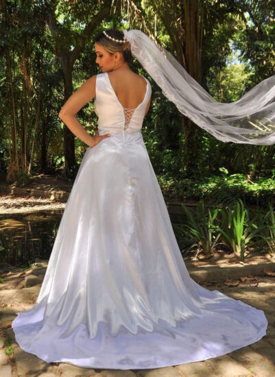 Vestido de Noiva Elegante Fiori